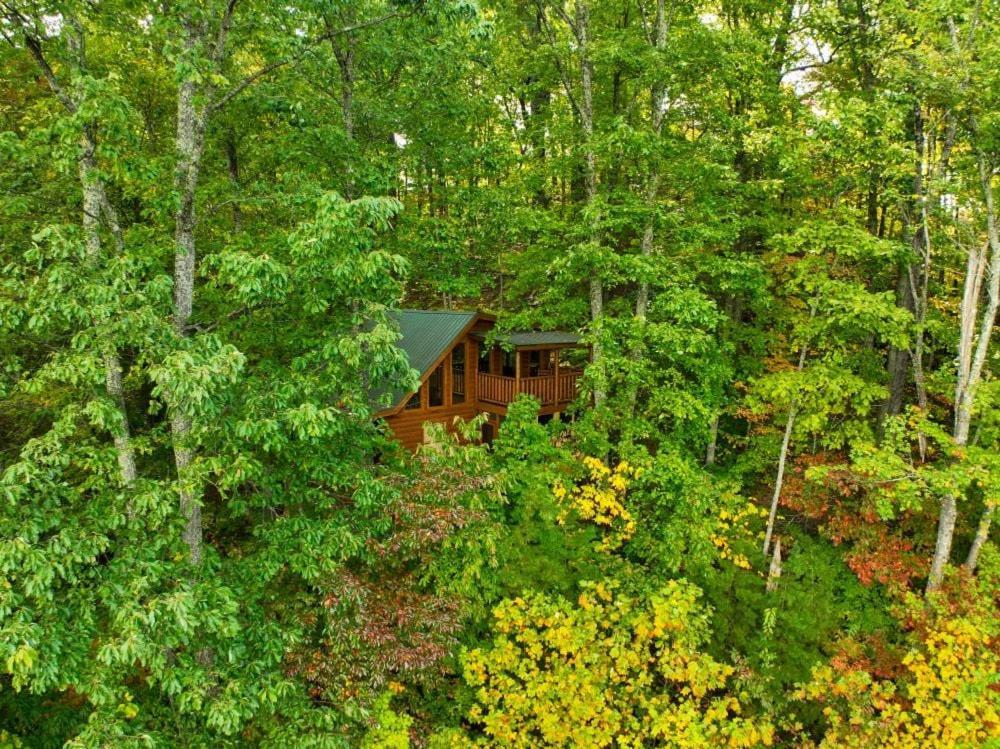 Views, Game Room And Hot Tub Bearway To Heaven Sevierville Exterior photo